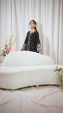 Black Kurta Set for Women