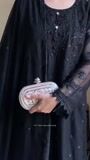 Black Kurta Set for Women