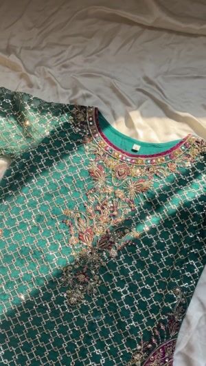 Turquoise Kurta Set for Women