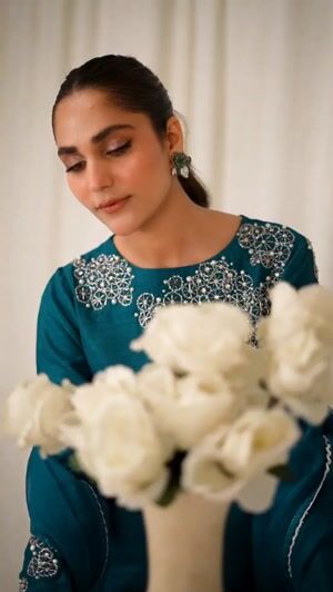 Teal Kurta Set for Women