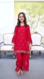 Hot pink Kurta Set for Girl