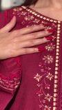 Maroon Kurta Set for Women