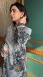 Steal grey Kurta Set for Women