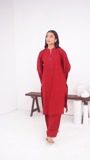 Maroon Kurta Set for Women