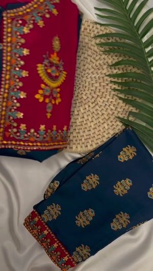 Blue Kurta Set for Girl