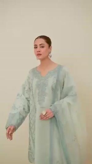 Aquamarine Kurta Set for Women