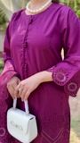 Purple Kurta Set for Women