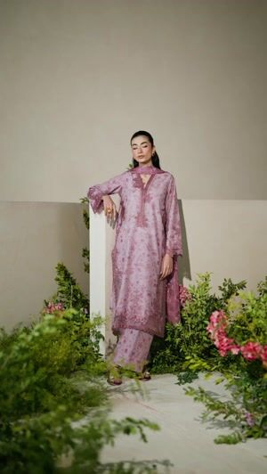 Mauve pink Unstitched for Women
