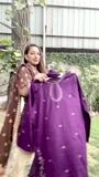 Purple Kurta Set for Women