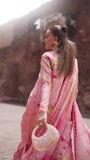 Tea rose pink Unstitched for Women