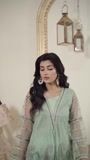 Pistachio green Kurta Set for Women