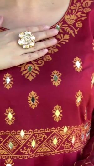 Maroon Maxi for Women