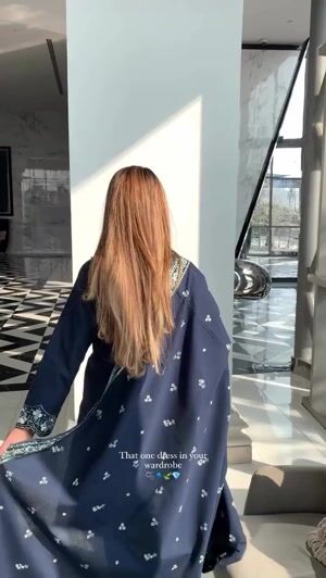 Navy blue Kurta Set for Women