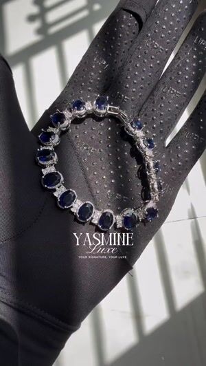 Sapphire blue Bracelet for Women
