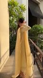 Lemon Kurta Set for Women