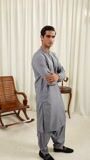 Grey Kurta Set for Men