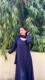 Navy blue Gown for Women