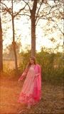 Pastel pink Pishwas for Women