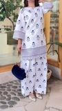 White Kurta Set for Women