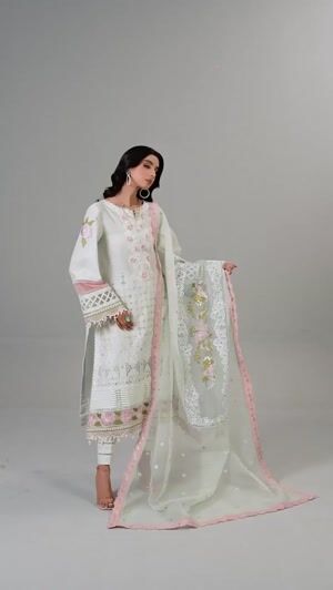 Sky blue Unstitched for Women