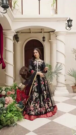 Black Lehenga for Women