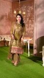 Olive green Kurta Set for Women