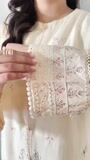 Pearl white Kurta Set for Women