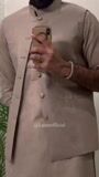 Olive green Shalwar Kameez for Men