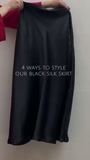 Black Skirt for Women