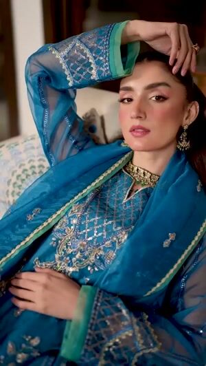 Blue Kurta Set for Women