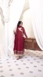 Maroon Angrakha for Women