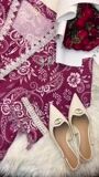 Maroon Kurta Set for Women