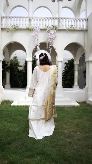 White Sharara for Women
