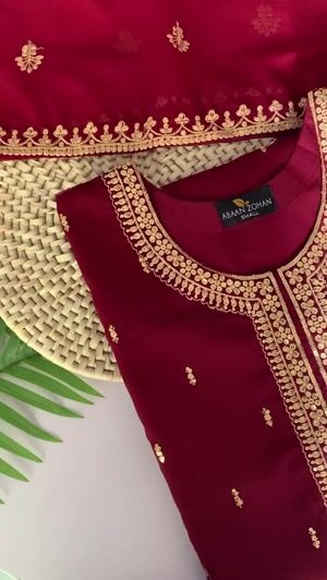 Maroon Kurta Set for Women