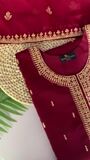 Maroon Kurta Set for Women