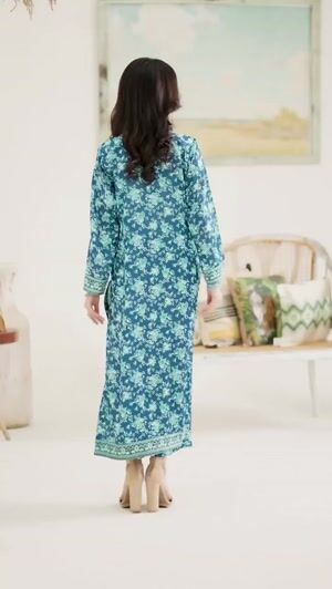 Blue Kurta Set for Women