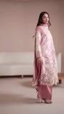 Tea rose pink Unstitched for Women