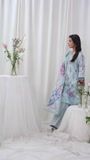 Ice blue Kurta Set for Women