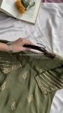 Olive green Kurta Set for Women