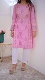 Bubblegum pink Kurti for Women