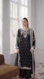 Black Kurta Set for Women