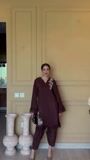 Brown Kurta Set for Women