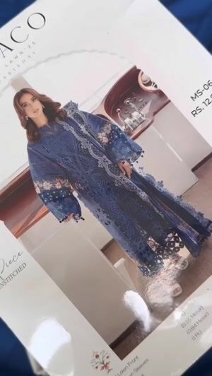 Dark blue Unstitched for Women
