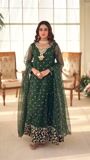 Green Anarkali for Women
