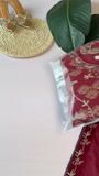 Maroon Kurta Set for Women