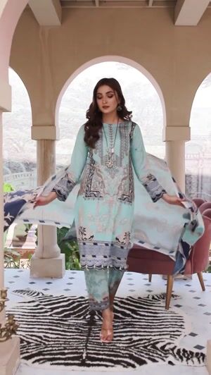 Light blue Unstitched for Women
