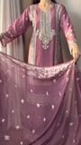 Baby pink Kurta Set for Women