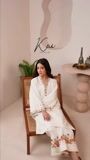 Off-white Kurta Set for Women