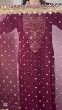Maroon Gharara for Women