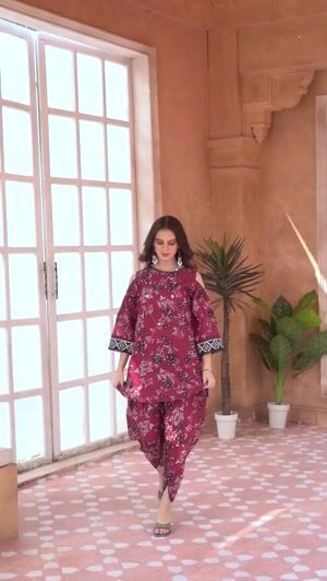 Burgundy Unstitched for Women